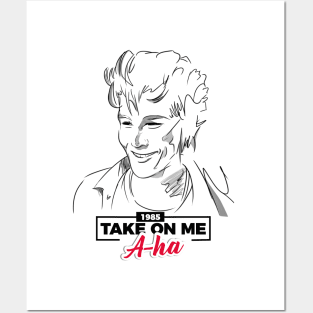 Morten Harket in Take On Me - a-ha Posters and Art